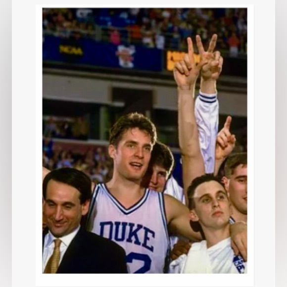 COACH K & DUKE NCAA BASKETBALL 1991 VINTAGE 5 GLOSSY 8.5x11 POSTER BUNDLE SET!🤩 - Picture 4 of 5